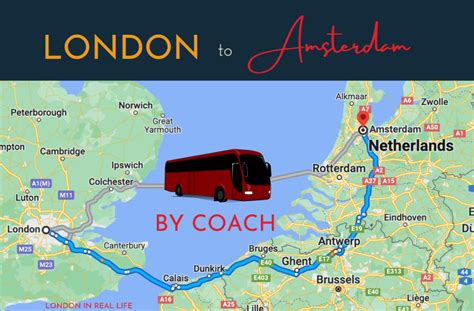 cheapest coach to amsterdam from london